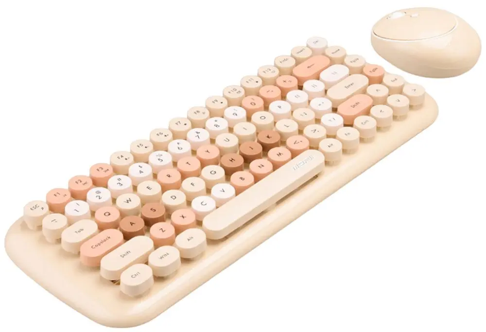 Набор клавиатура + мышь Mofii Candy (Beige)
