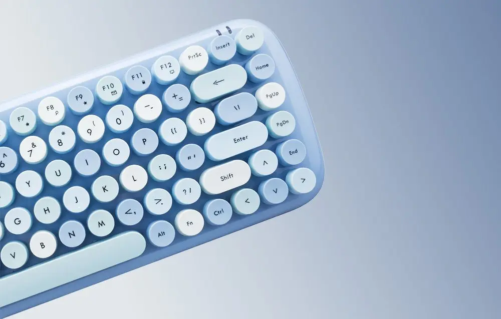 Набор клавиатура + мышь Mofii Candy (Blue) - 3