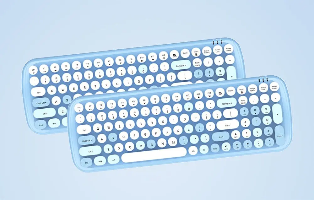 Набор клавиатура + мышь Mofii Candy XR (Blue) - 5