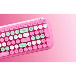 Set tastatura + mouse fara fir Mofii Candy XR (Pink) Thumb
