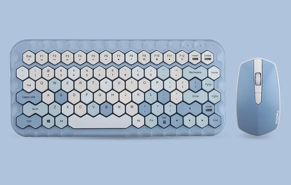 Набор клавиатура + мышь Mofii Honey (Blue) - 4