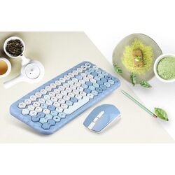 Набор клавиатура + мышь Mofii Honey (Blue) Thumb