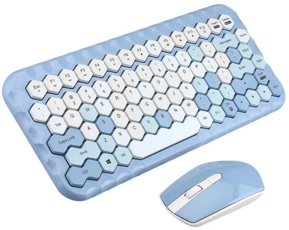 Набор клавиатура + мышь Mofii Honey (Blue)
