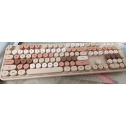 Set tastatura + mouse fara fir Mofii Sweet (Beige) Thumb