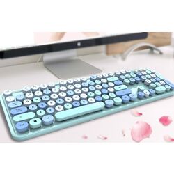 Набор клавиатура + мышь Mofii Sweet (Blue) Thumb