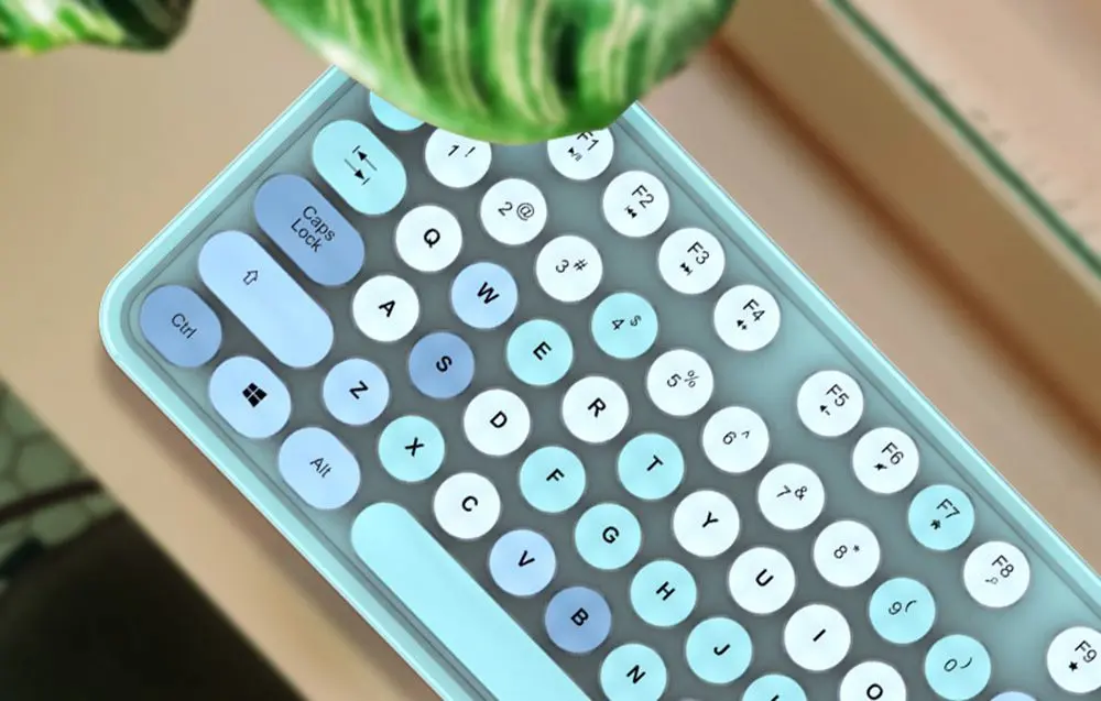 Набор клавиатура + мышь Mofii Sweet (Blue) - 3