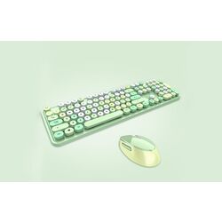 Набор клавиатура + мышь Mofii Sweet (Green) Thumb