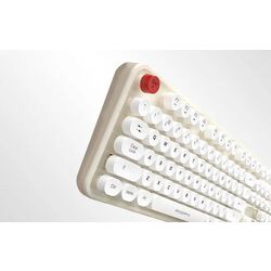 Set tastatura + mouse fara fir Mofii Sweet (White/Beige) Thumb