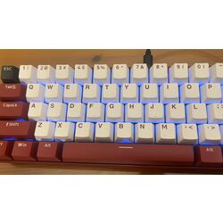 Беспроводная клавиатура Motospeed BK67 (Red) Thumb