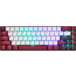 Tastatura fara fir Motospeed BK67 (Red)