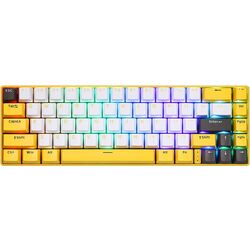 Tastatura fara fir Motospeed BK67 (Yellow)