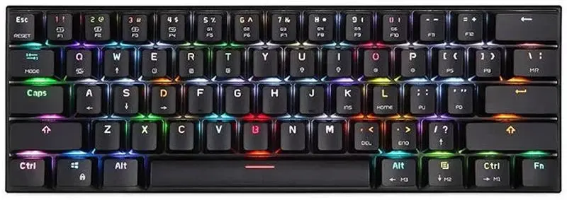 Беспроводная клавиатура Motospeed CK62 Red Switch (Black)