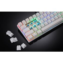Tastatura fara fir Motospeed CK62 Red Switch (White) Thumb