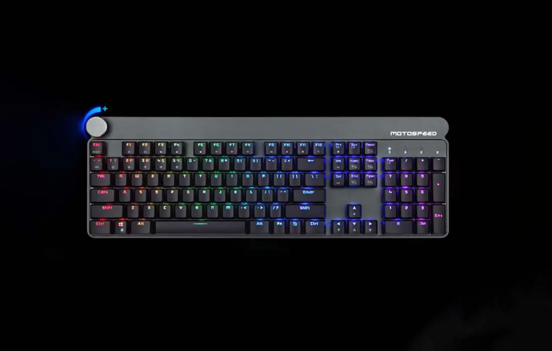 Беспроводная клавиатура Motospeed GK81 (Black) - 6