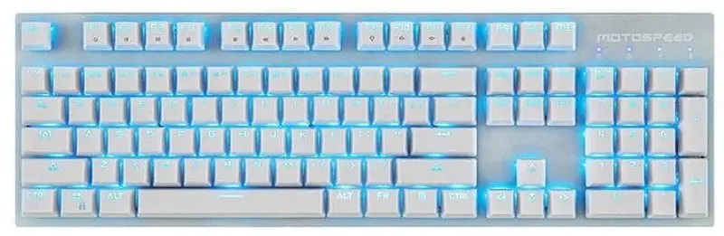 Беспроводная клавиатура Motospeed GK89 (White)