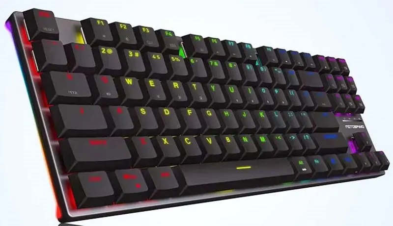 Tastatura fara/cu fir Motospeed BK75 (Black) - 3