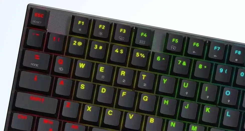 Tastatura fara/cu fir Motospeed BK75 (Black) - 4