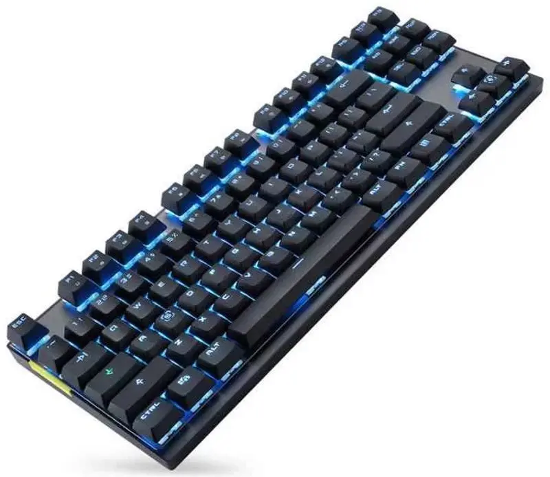 Tastatura fara/cu fir Motospeed GK82 Blue Switch (Black) - 2