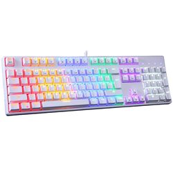 Клавиатура Motospeed CK107 (White)