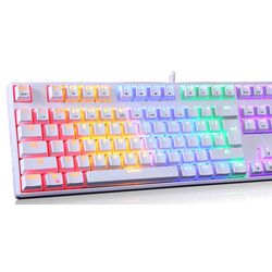 Tastatura Motospeed CK107 (White) Thumb