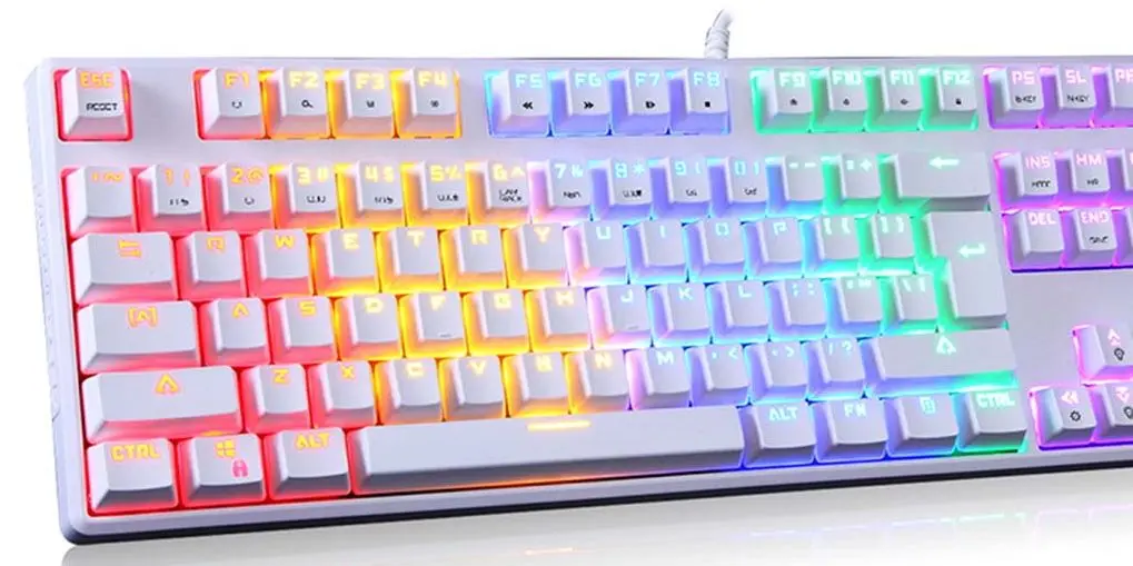 Tastatura Motospeed CK107 (White) - 2