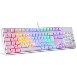 Tastatura Motospeed CK107 (White) Thumb