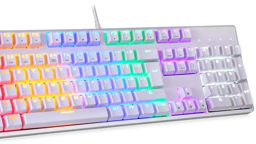 Tastatura Motospeed CK107 (White) - 4