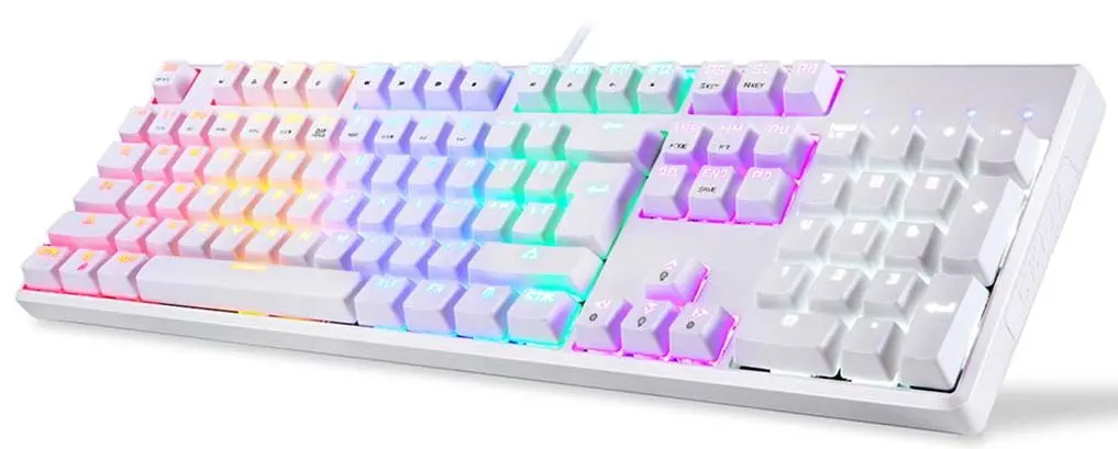 Tastatura Motospeed CK107 (White) - 5