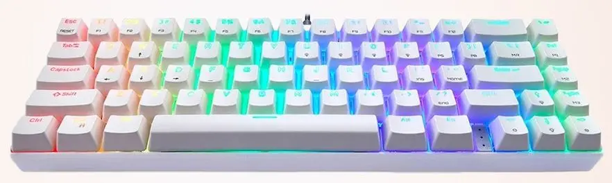 Клавиатура Motospeed CK67 (White) - 5