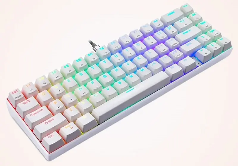 Клавиатура Motospeed CK67 (White) - 7