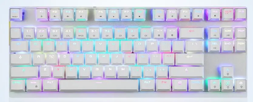 Клавиатура Motospeed K82 Red Switch (White) - 4