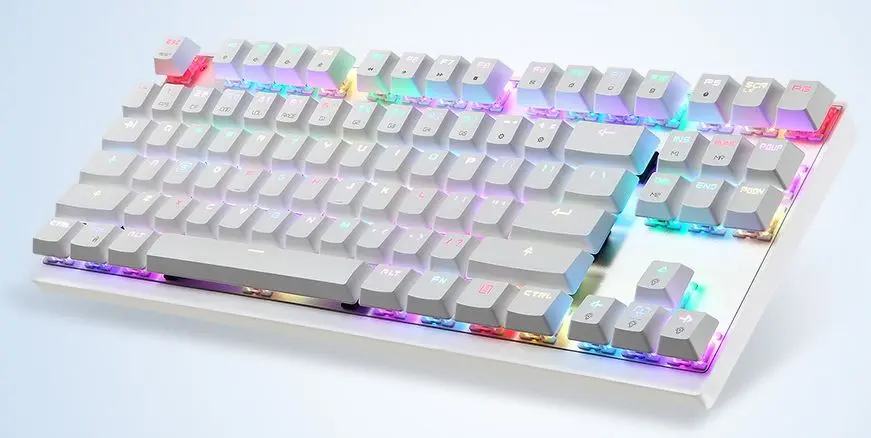 Клавиатура Motospeed K82 Red Switch (White) - 5