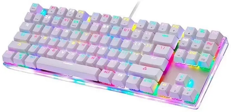 Tastatura Motospeed K87S (White) - 2