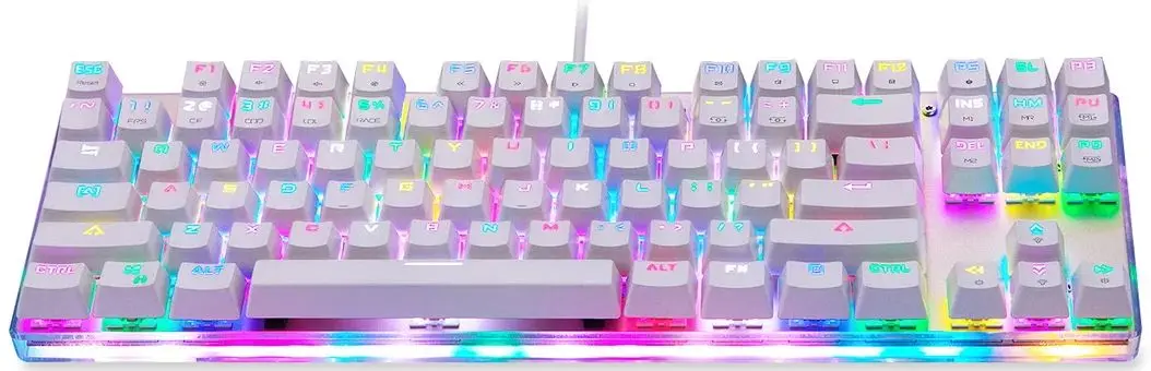 Tastatura Motospeed K87S (White) - 2