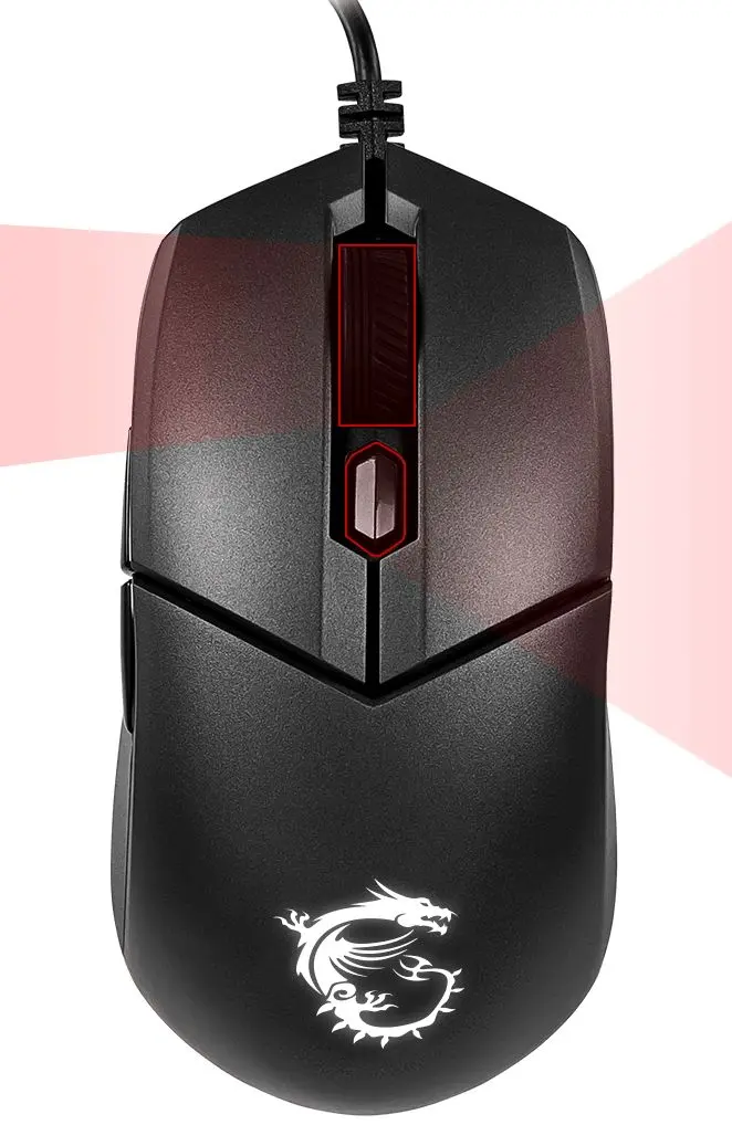 Set tastatura + mouse MSI Combo Vigor GK30 + Clutch GM11 (Black) - 9