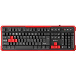 Клавиатура Natec Genesis Rhod 110 NKG-0939 (Black/Red)
