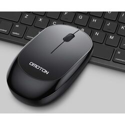 Беспроводной комплект клавиатура + мышь Omoton KB066 + BM002 (Black) Thumb