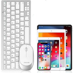 Set tastatura + mouse fara fir Omoton KB066 + BM002 (Silver) Thumb