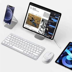 Set tastatura + mouse fara fir Omoton KB066 + BM002 (Silver) Thumb