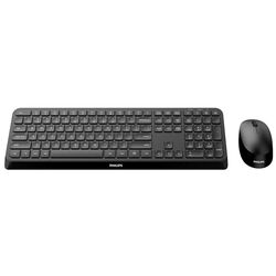 Set tastatura + mouse fara fir Philips SPT6307B/00 (Black) Thumb