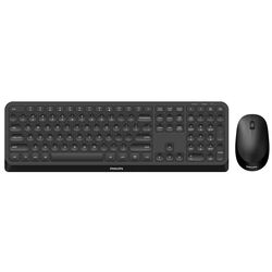 Set tastatura + mouse fara fir Philips SPT6307B/00 (Black)