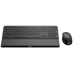 Set tastatura + mouse fara fir Philips SPT6607B/00 (Black) Thumb
