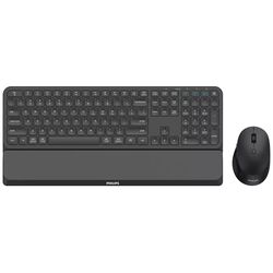 Set tastatura + mouse fara fir Philips SPT6607B/00 (Black)