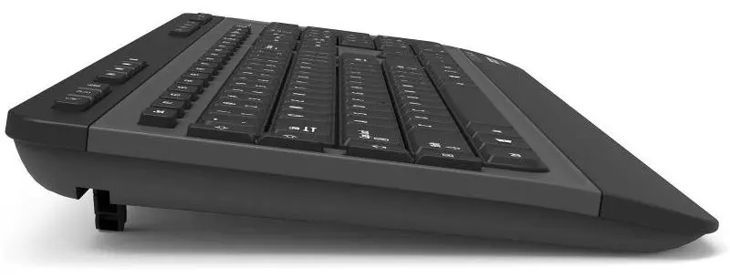 Set tastatura + mouse fara fir Port Designs 900901-US (Black)