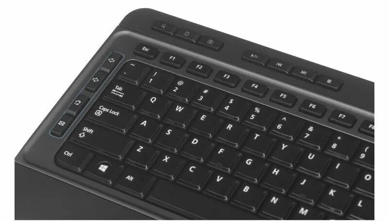 Set tastatura + mouse fara fir Port Designs 900901-US (Black)