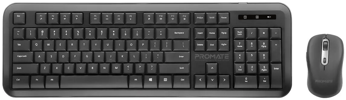 Беспроводной комплект клавиатура + мышь Promate ProCombo-6 (Black)