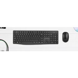 Set tastatura + mouse fara fir Promate PROCOMBO5BLKE (Black) Thumb