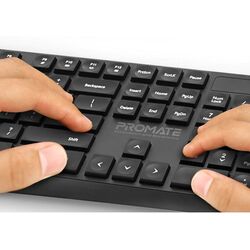 Set tastatura + mouse fara fir Promate PROCOMBO5BLKE (Black) Thumb