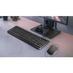 Set tastatura + mouse fara fir Promate PROCOMBO6BLKE (Black) Thumb