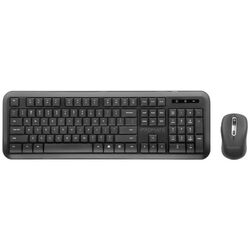 Set tastatura + mouse fara fir Promate PROCOMBO6BLKE (Black)